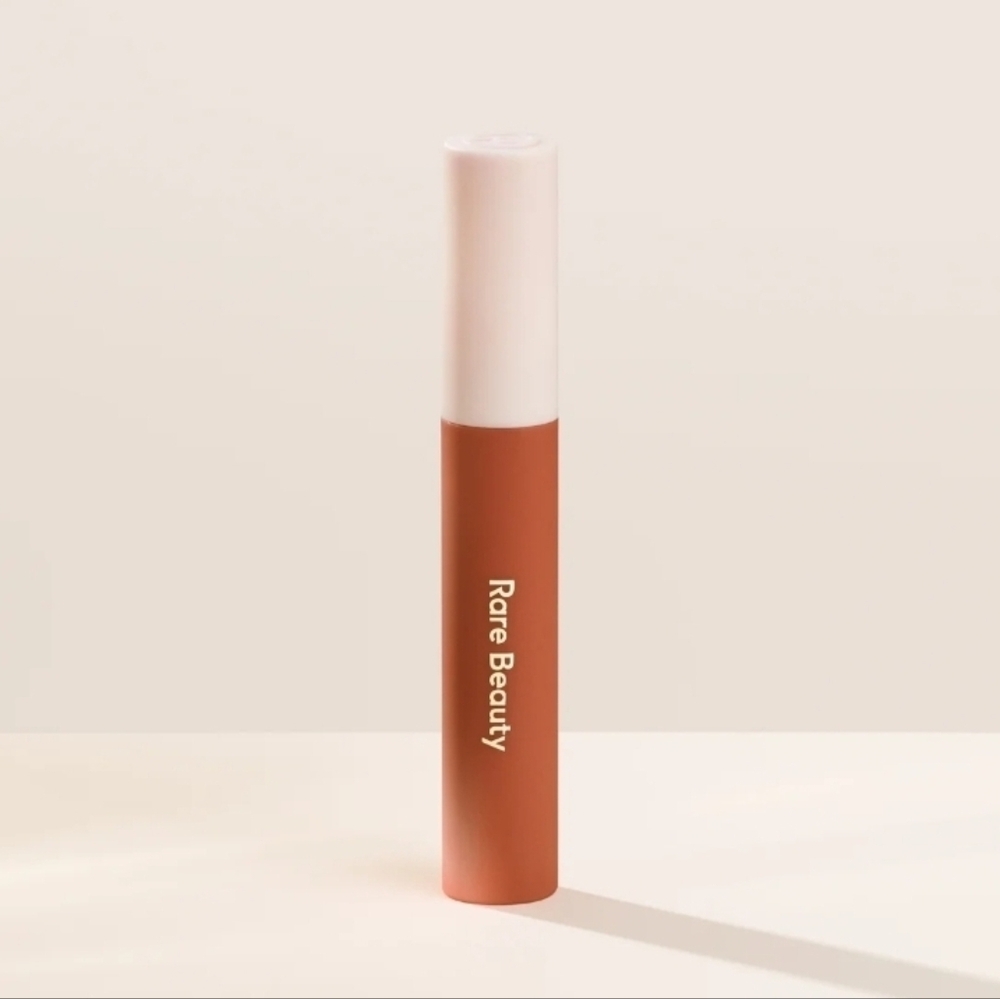Rare Beauty Lip Souffle Matte Lip Cream - BRAVE (Warm Terracotta), FULL SIZE,NWT